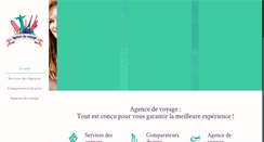 Desktop Screenshot of agence-de-voyage.biz