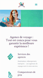 Mobile Screenshot of agence-de-voyage.biz