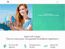 Tablet Screenshot of agence-de-voyage.biz